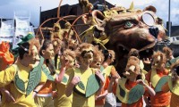 Narnia parade in Belfast